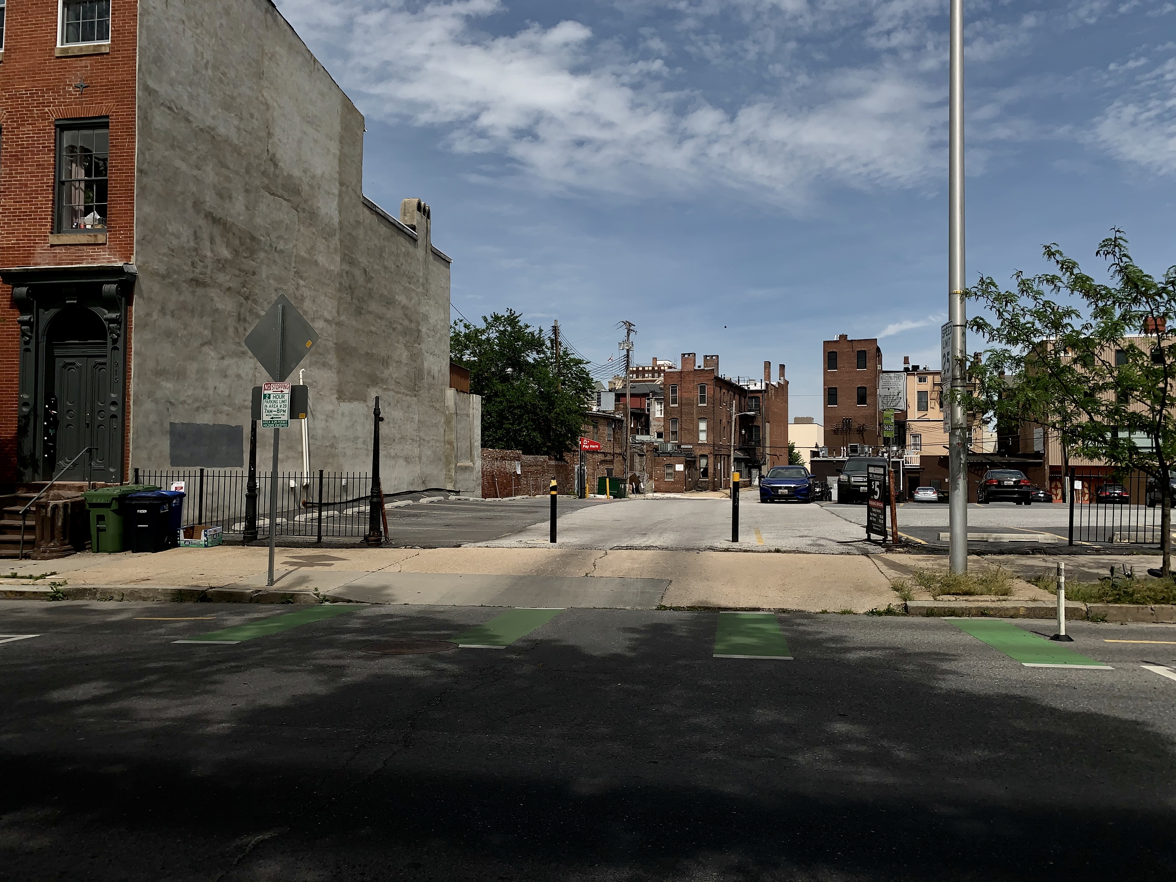 907 Cathedral Lot Entrance